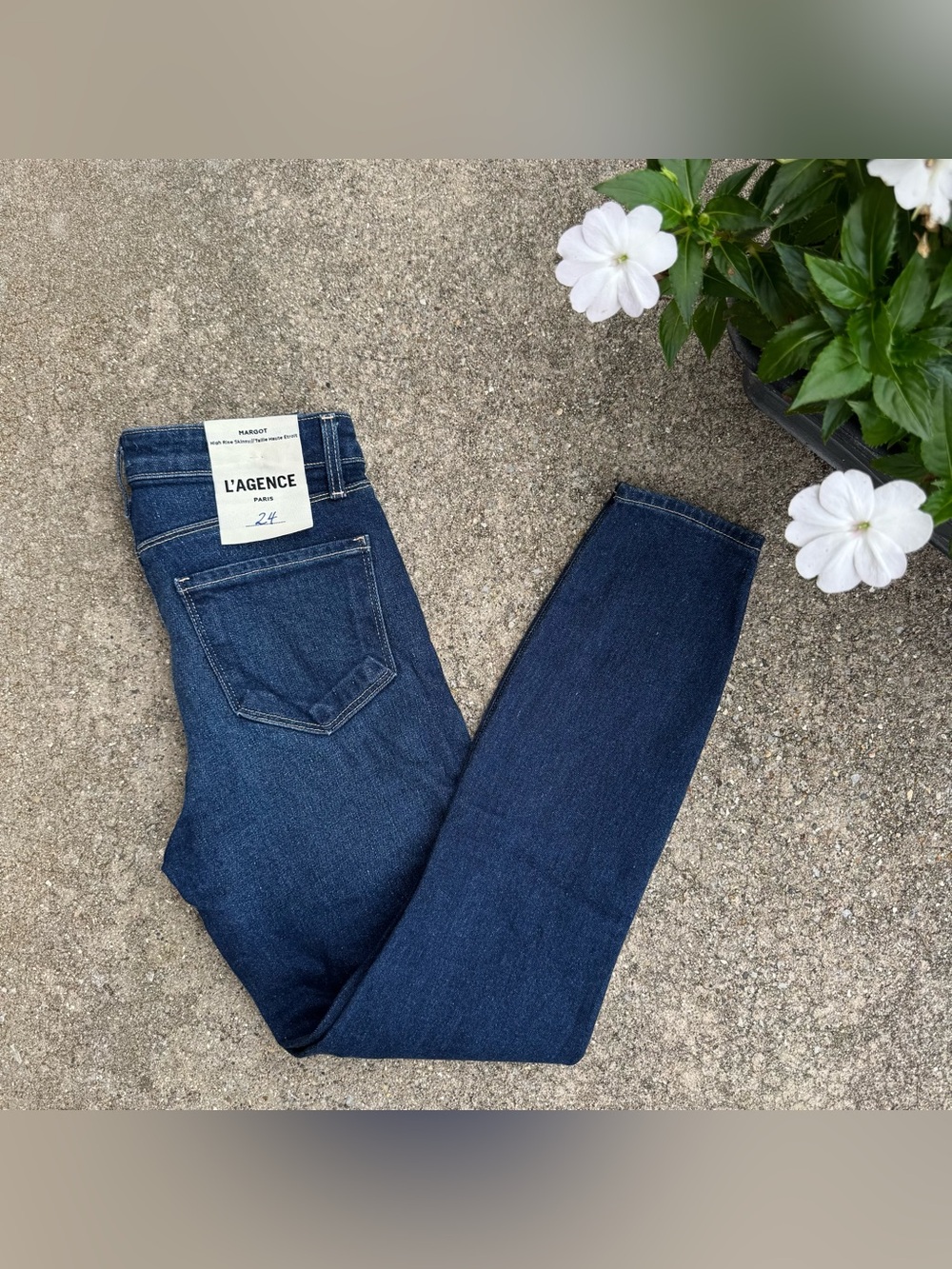 NWT L’Agence High Rise Skinny Jeans Size 24